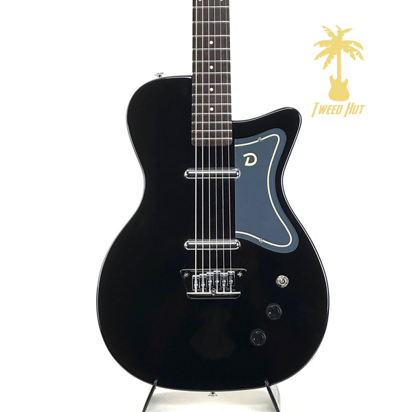 DANELECTRO 56 BARITONE ELECTRIC GUITAR BLACK - Tweed Hut Music