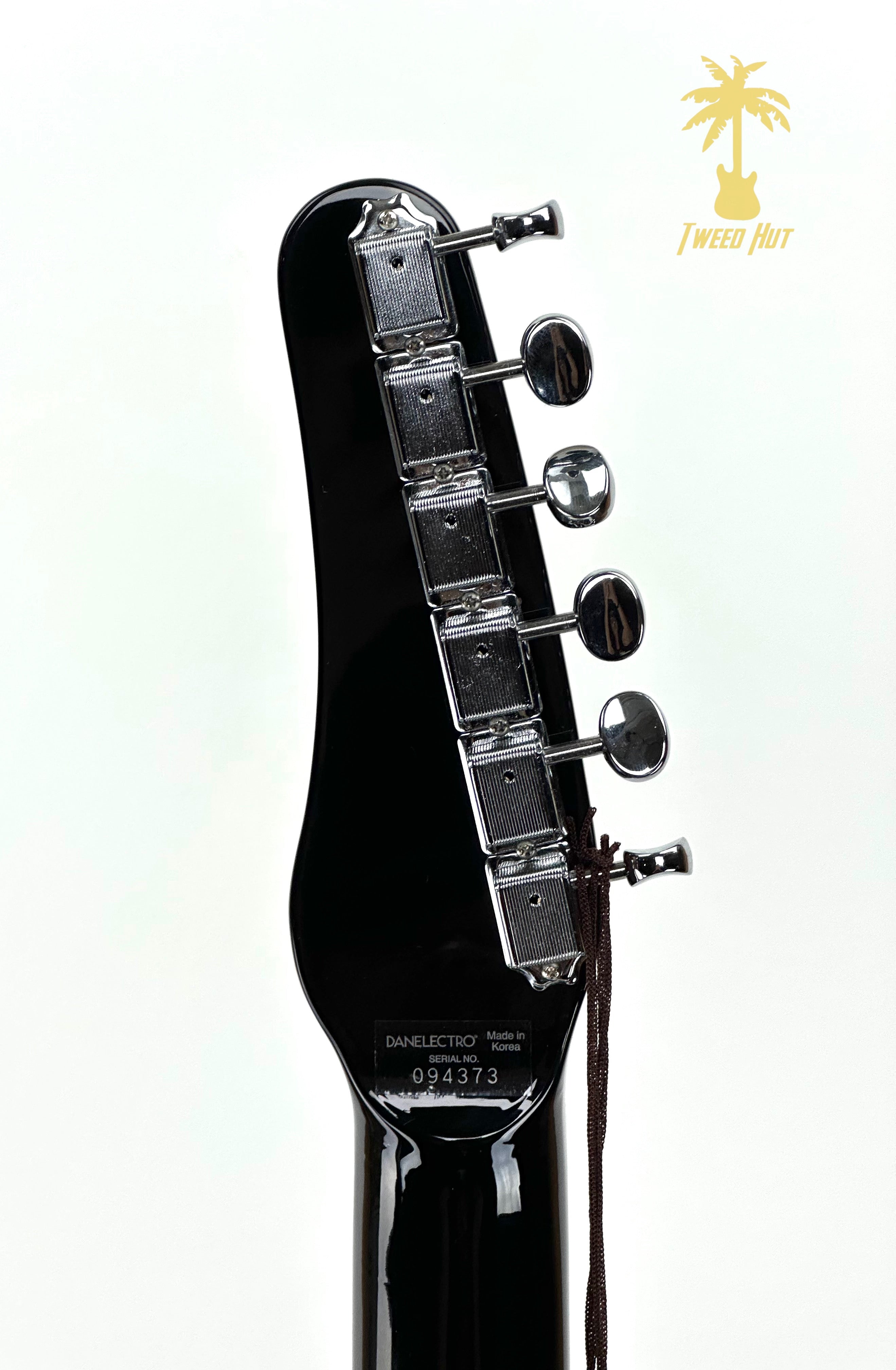 DANELECTRO 56 BARITONE ELECTRIC GUITAR BLACK - Tweed Hut Music