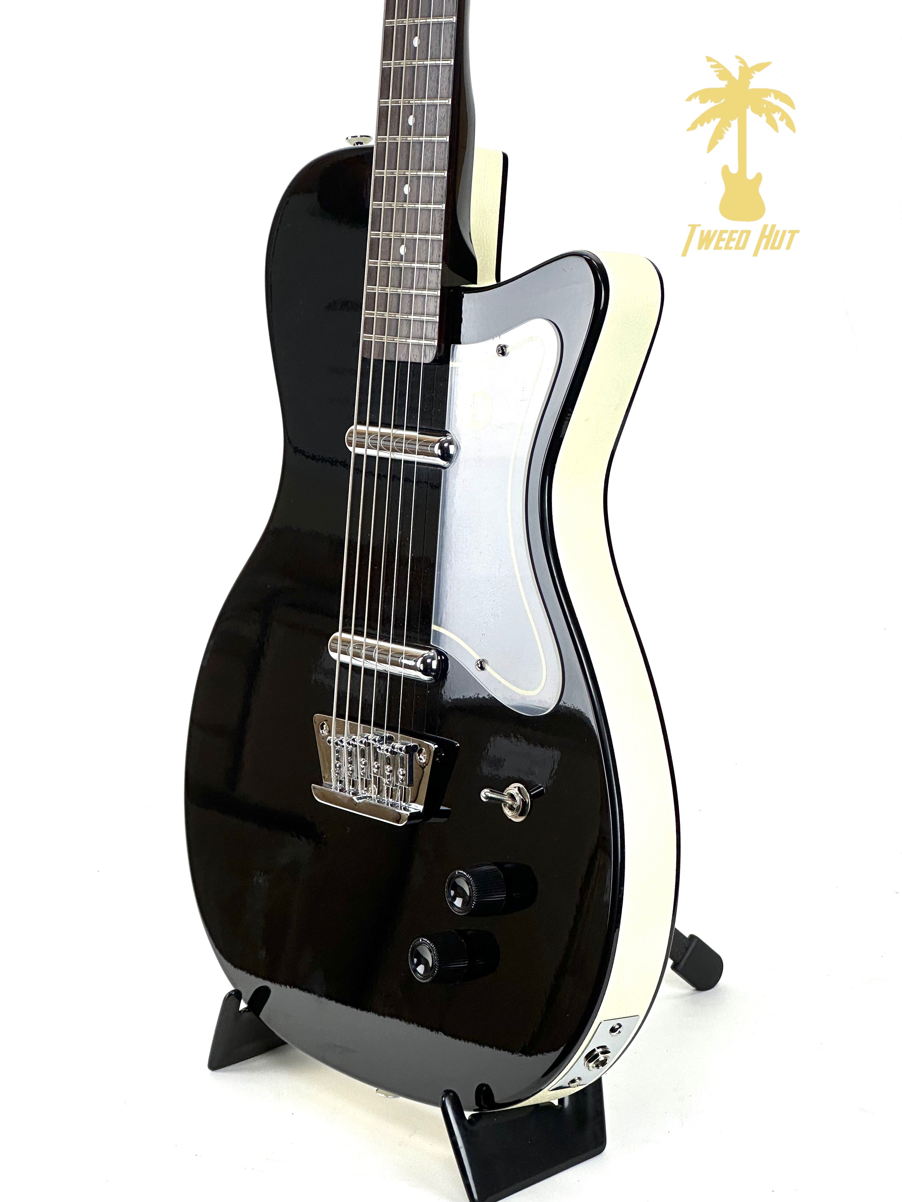 DANELECTRO 56 BARITONE ELECTRIC GUITAR BLACK - Tweed Hut Music