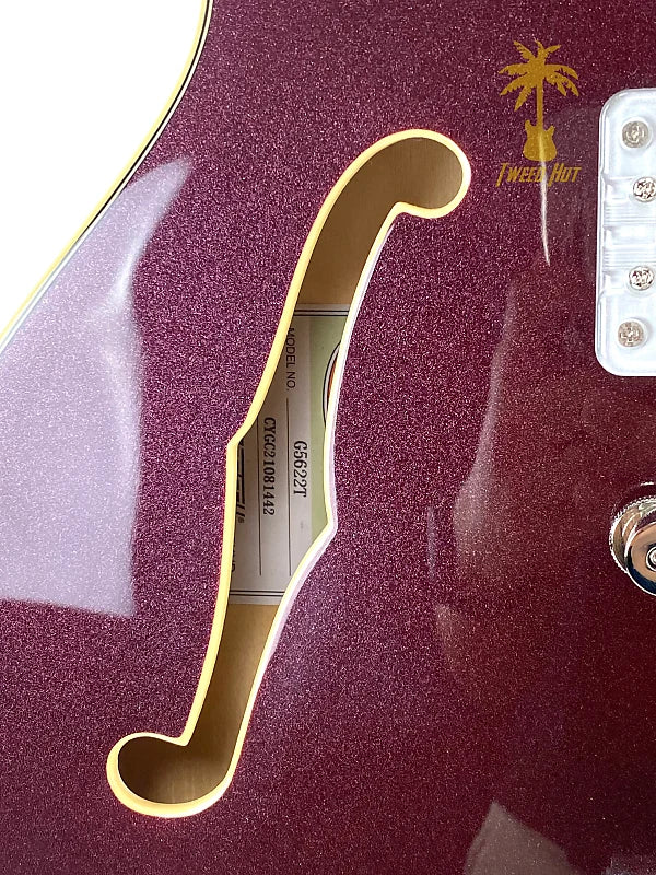 GRETSCH G5622T ELECTROMATIC CENTER BLOCK DOUBLE-CUT WITH BIGSBY-DARK CHERRY METALLIC