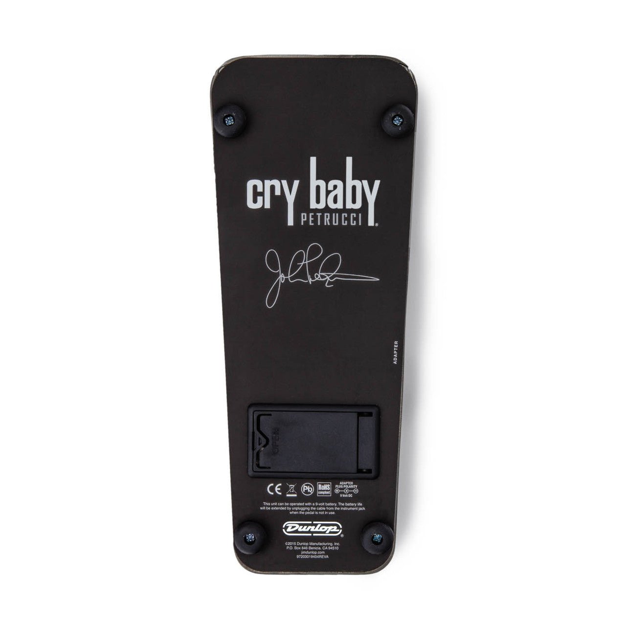 DUNLOP JP95 JOHN PETRUCCI CRY BABY WAH PEDAL - Tweed Hut Music