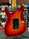 FENDER AMERICAN ULTRA LUXE STRATOCASTER-PLASMA RED BURST