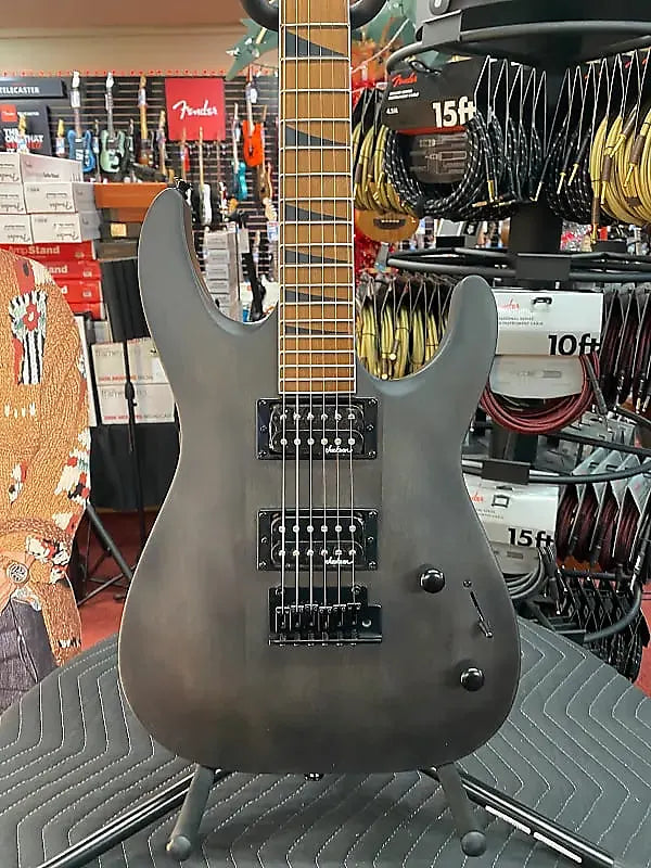 JACKSON JS SERIES DINKY ARCH TOP JS24 DKAM-BLACK STAIN