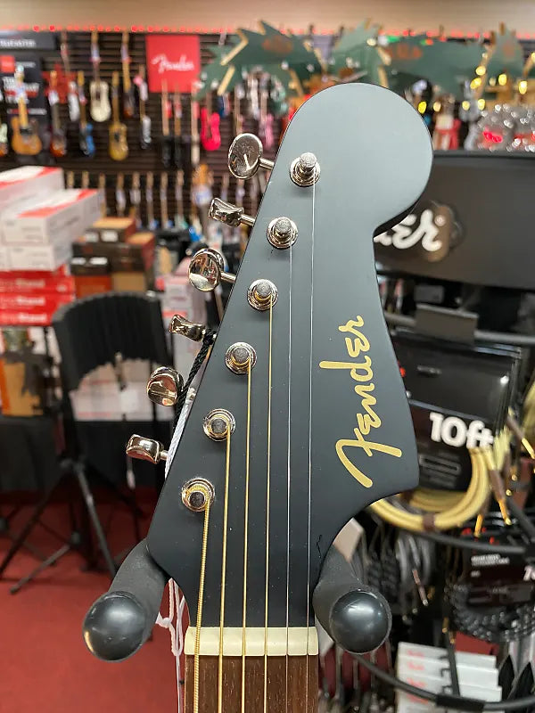 FENDER JOE STRUMMER CAMPFIRE ACOUSTIC-MATTE BLACK