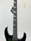 JACKSON JS SERIES DINKY™ ARCH TOP JS32Q DKA HT-TRANSPARENT GREEN BURST