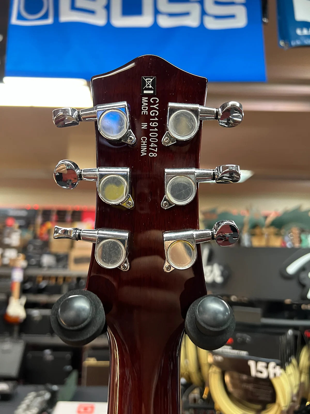 GRETSCH G5220 ELECTROMATIC JET SINGLE-CUT DARK CHERRY METALLIC