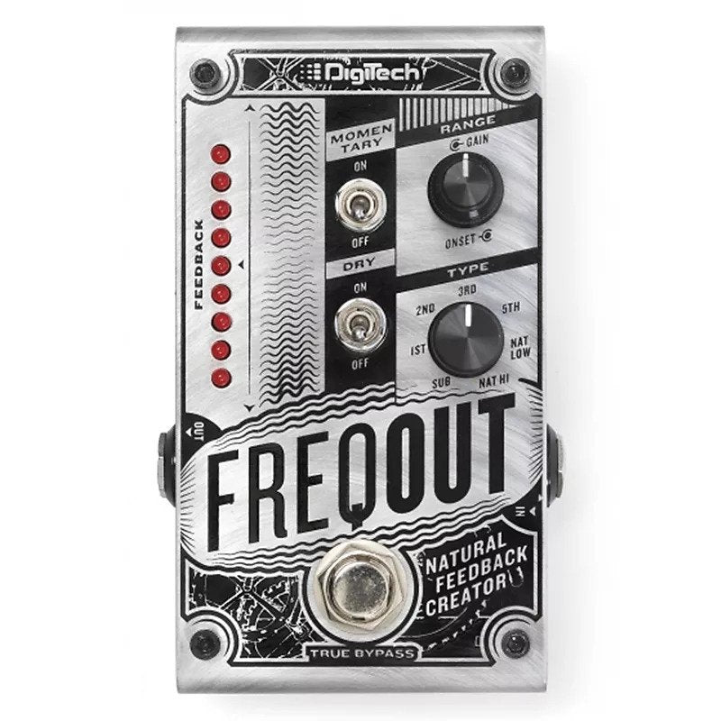 DIGITECH FREQOUT NATURAL FEEDBACK CREATOR PEDAL