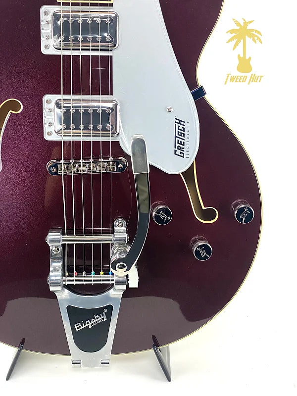GRETSCH G5622T ELECTROMATIC CENTER BLOCK DOUBLE-CUT WITH BIGSBY-DARK CHERRY METALLIC