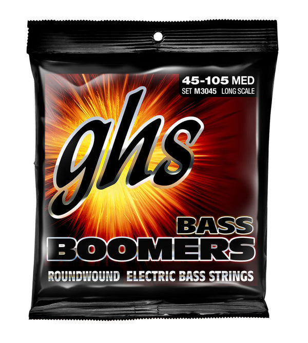 GHS M3045 STRINGS BASS BOOMER MEDIUM
