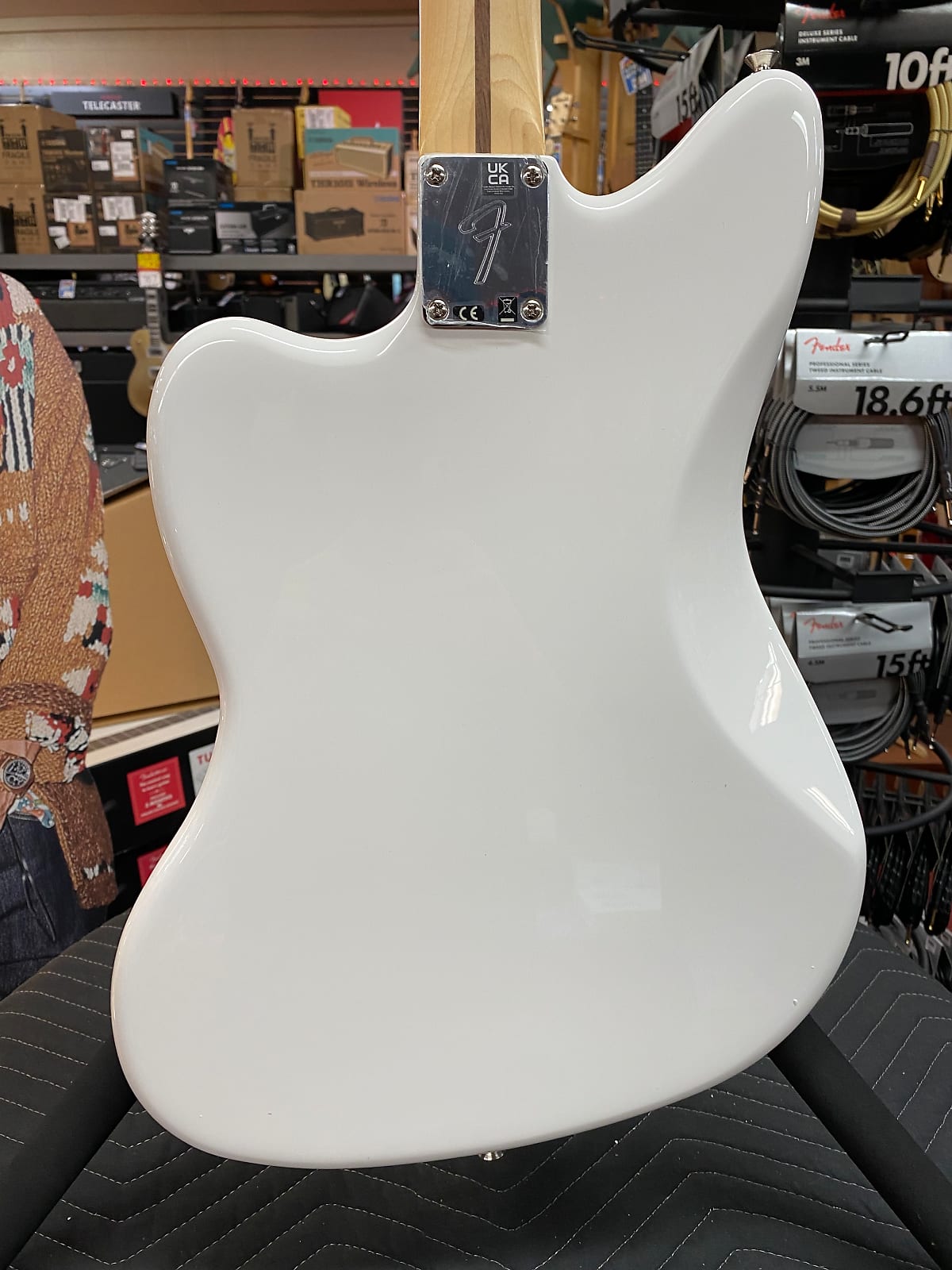 FENDER PLAYER JAZZMASTER POLAR WHITE
