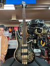 JACKSON X SERIES SPECTRA BASS SBXQ V-TRANSPARENT BLACK BURST