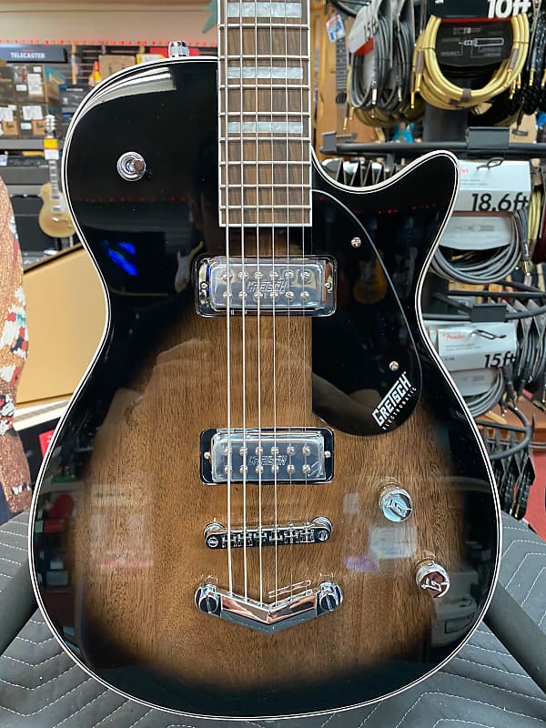 GRETSCH G5260 ELECTROMATIC JET BARITONE WITH V-STOPTAIL-BRISTOL FOG
