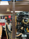 JACKSON X SERIES SPECTRA BASS SBXQ V-TRANSPARENT BLACK BURST