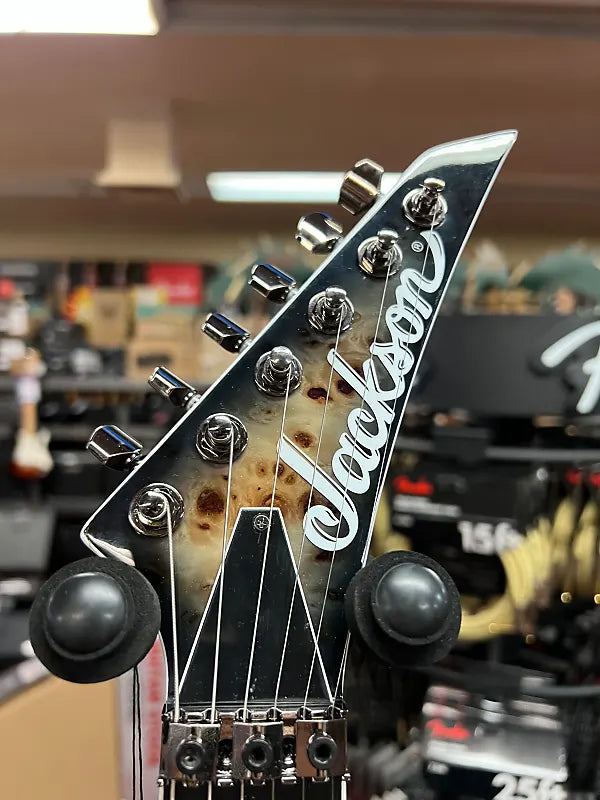 JACKSON PRO SERIES SOLOIST SL2P MAH-TRANSPARENT BLACK BURST