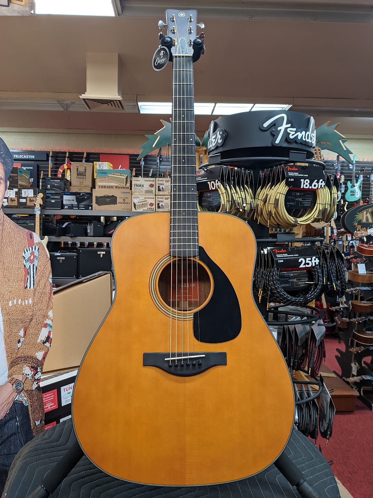 YAMAHA FGX3 RED LABEL A/E DREADNOUGHT