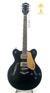 GRETSCH G5622 ELECTROMATIC CENTER BLOCK DOUBLE-CUT WITH V-STOPTAIL-BLACK GOLD