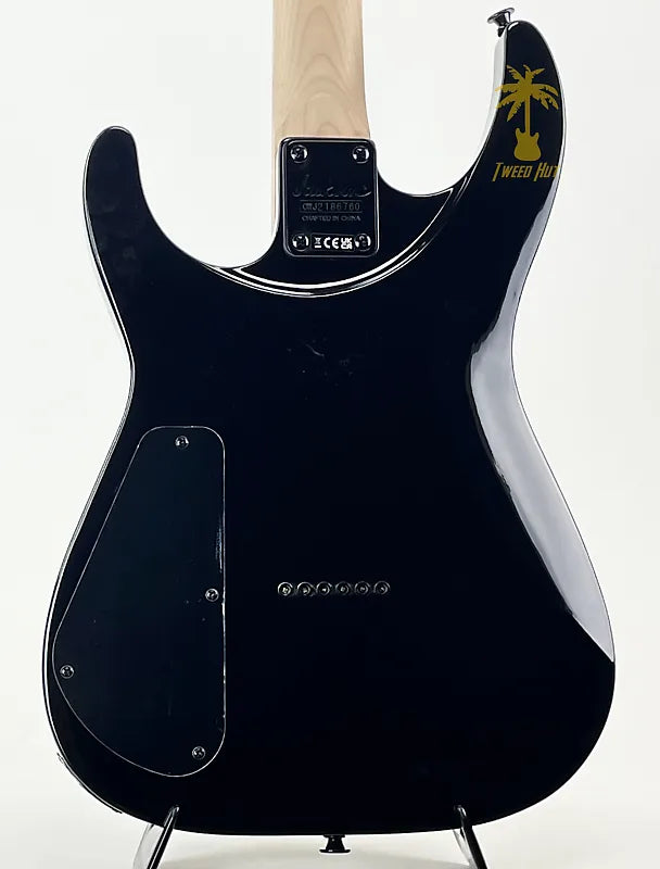JACKSON JS SERIES DINKY™ ARCH TOP JS32Q DKA HT-TRANSPARENT GREEN BURST