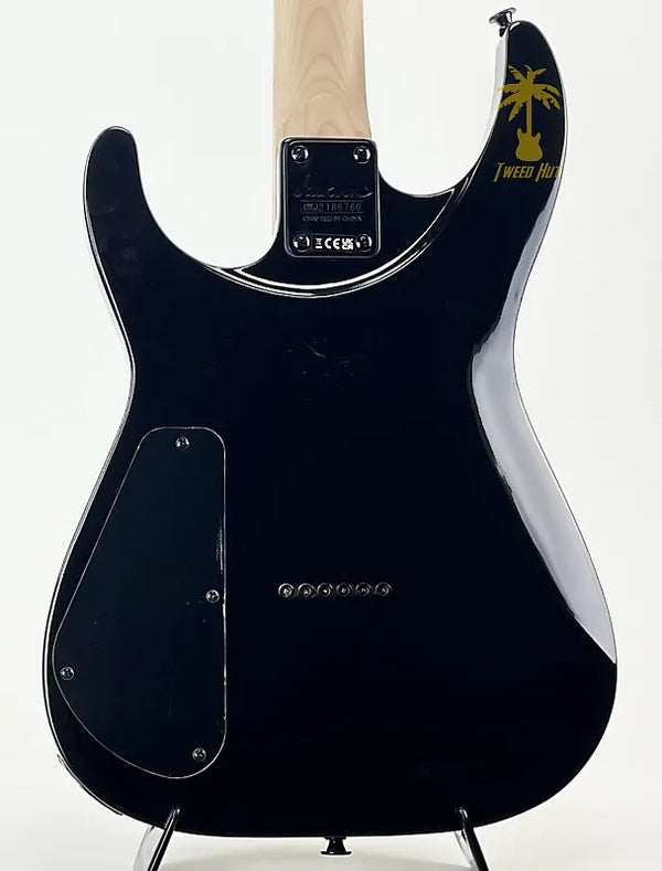 JACKSON JS SERIES DINKY™ ARCH TOP JS32Q DKA HT-TRANSPARENT GREEN BURST