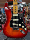 FENDER AMERICAN ULTRA LUXE STRATOCASTER-PLASMA RED BURST