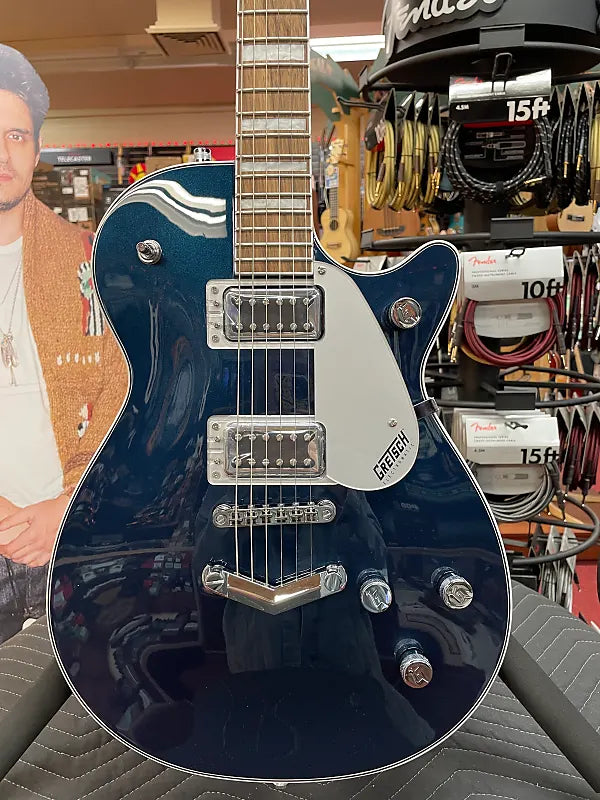 GRETSCH G5220 ELECTROMATIC® JET™ BT SINGLE-CUT WITH V-STOPTAIL-MIDNIGHT SAPPHIRE