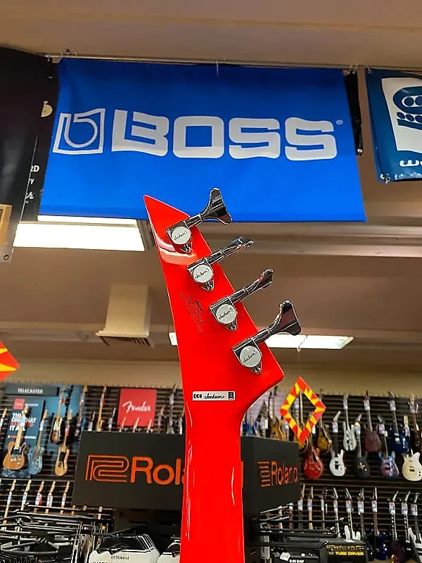 JACKSON  X SERIES CONCERT BASS CBXNT DX IV-ROCKET RED