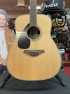 YAMAHA FG820 NATURAL SOLID LEFT HANDED