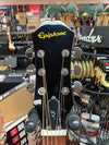 EPIPHONE J-15 ACOUSTIC ELECTRIC VINTAGE SUNBURST WITH CASE