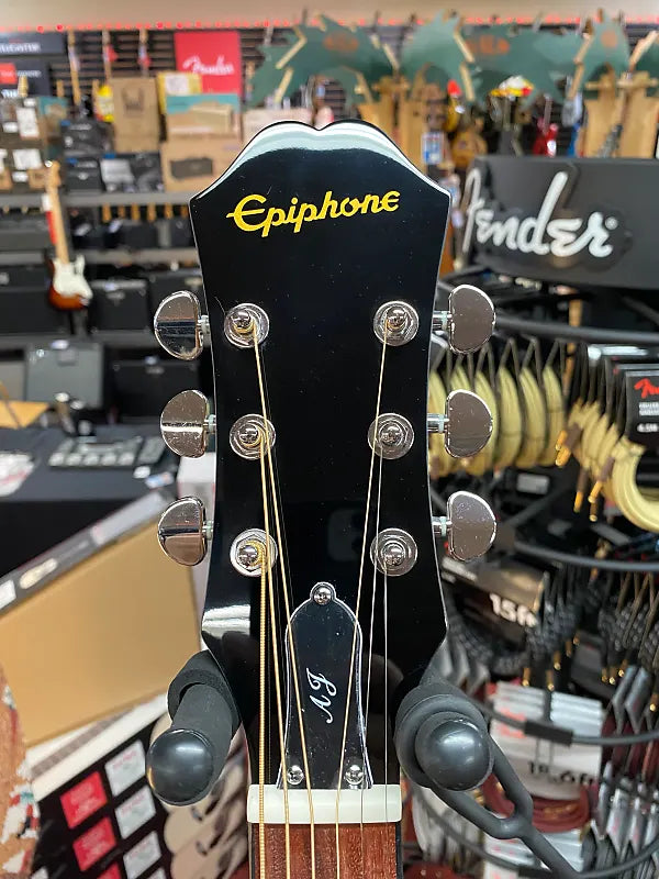 EPIPHONE J-15 ACOUSTIC ELECTRIC VINTAGE SUNBURST WITH CASE