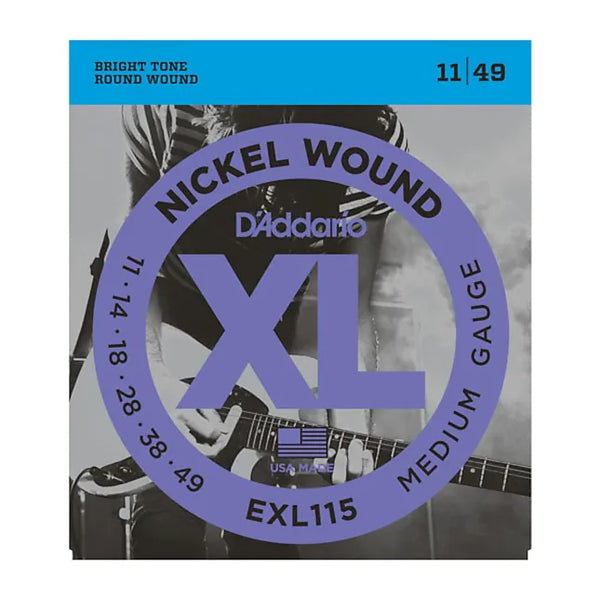 D'ADDARIO ENV EXL115 ELECTRIC STRINGS
