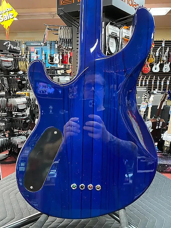 PRS SE KINGFISHER BASS FADED BLUE BURST