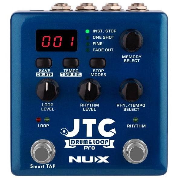 NUX NDL-5 DRUM MACHINE AND LOOPER PEDAL
