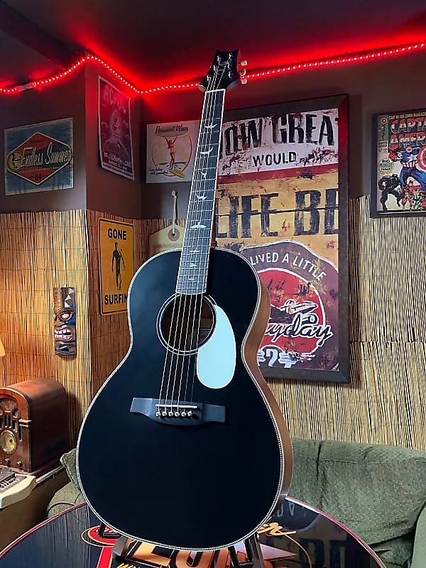 PRS SE PE20SA PARLOR BLACK TOP