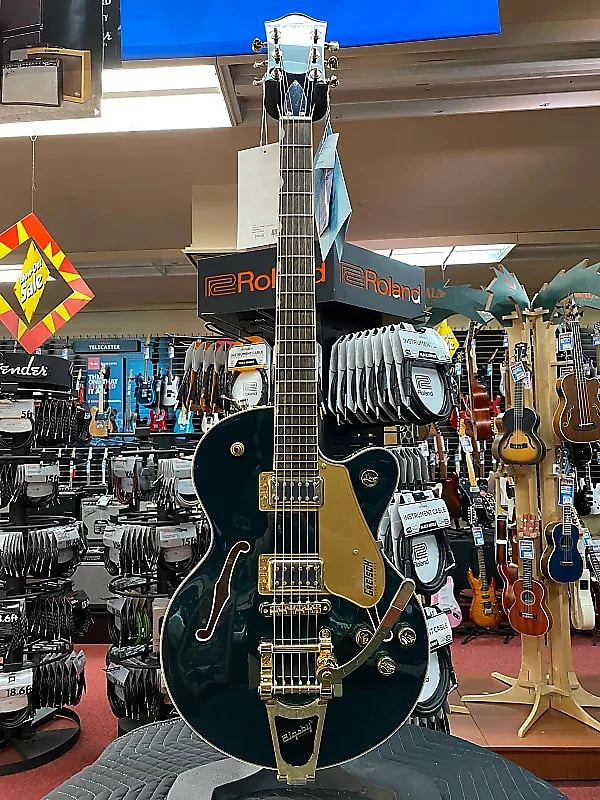 GRETSCH G5655T CENTER BLOCK JR SINGLE-CUT CADILLAC GREEN