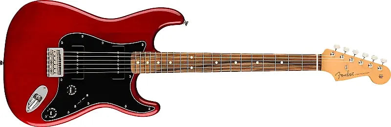 FENDER NOVENTA STRATOCASTER-CRIMSON RED TRANSPARENT