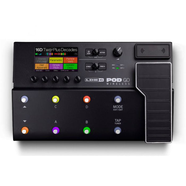 LINE 6 POD GO WIRELESS EFFECTS UNIT