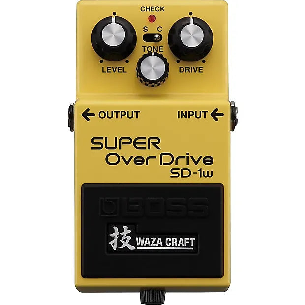 BOSS SD-1W SUPER OVERDRIVE WAZA