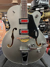GRETSCH G5410T ELECTROMATIC "RAT ROD" HOLLOW BODY SINGLE-CUT WITH BIGSBY-MATTE PHANTOM METALLIC