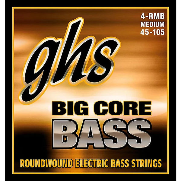 GHS BIG CORE 4-RMB BASS STRINGS 45-105