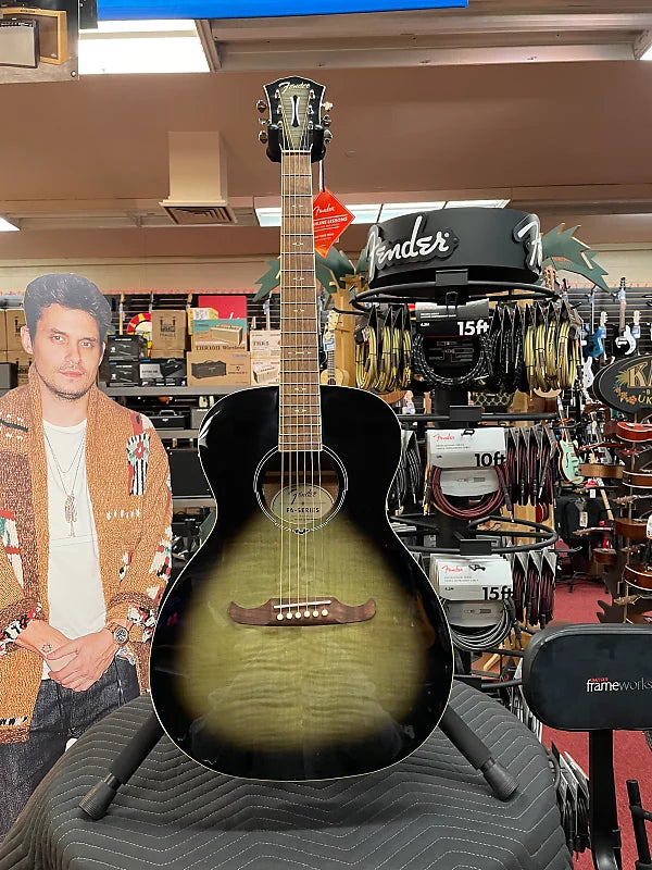 FENDER FA-235E CONCERT ACOUSTIC-ELECTRIC GUITAR-MOONLIGHT BURST