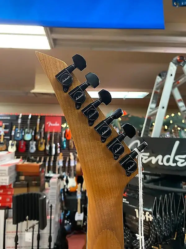 JACKSON JS SERIES DINKY ARCH TOP JS24 DKAM-BLACK STAIN