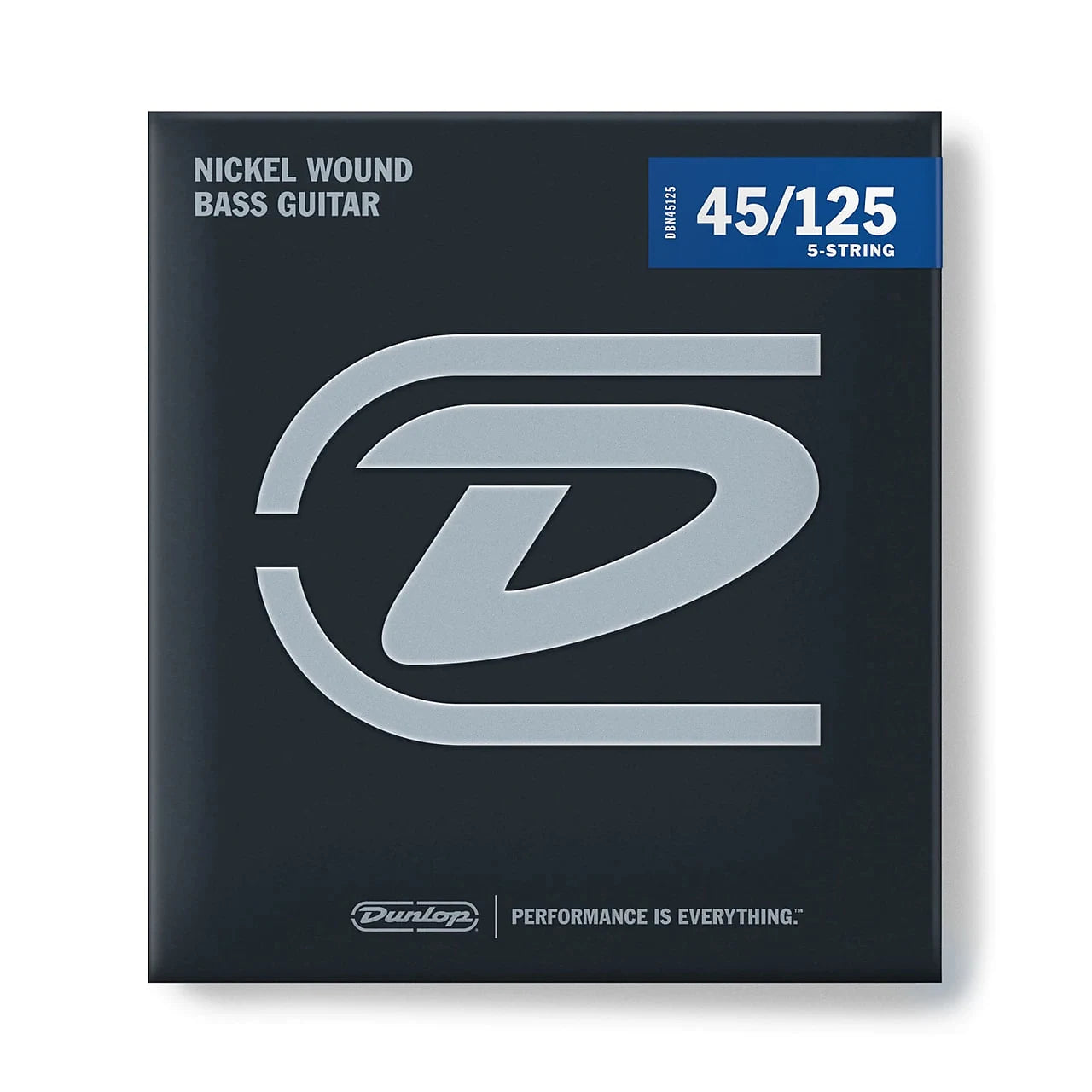 DUNLOP DBN45125 NICKEL 5 STRING BASS MEDIUM-5 45-125