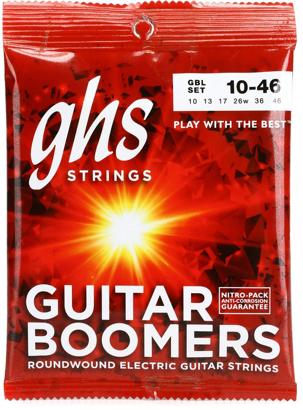 GHS GBL ELECTRIC STRINGS BOOMER LIGHT 10-46