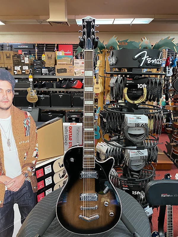 GRETSCH G5260 ELECTROMATIC JET BARITONE WITH V-STOPTAIL-BRISTOL FOG