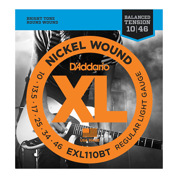 D'ADDARIO EXL110BT NICKEL WOUND REGULAR LIGHT