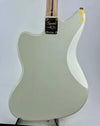 SQUIER 40TH ANNIVERSARY JAZZMASTER, GOLD EDITION-OLYMPIC WHITE