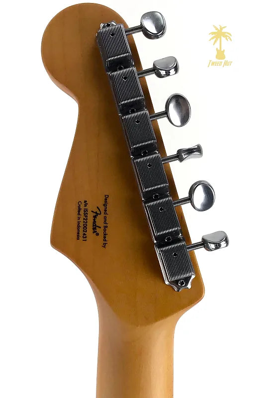 SQUIER 40th ANNIVERSARY SRATOCASTER®, VINTAGE EDITION, MAPLE FINGERBOARD, GOLD ANODIZED PICKGAURD, SATIN
