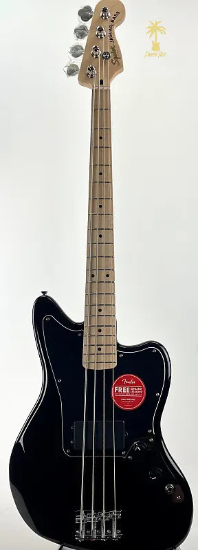 SQUIER AFFINITY JAGUAR BASS BLACK