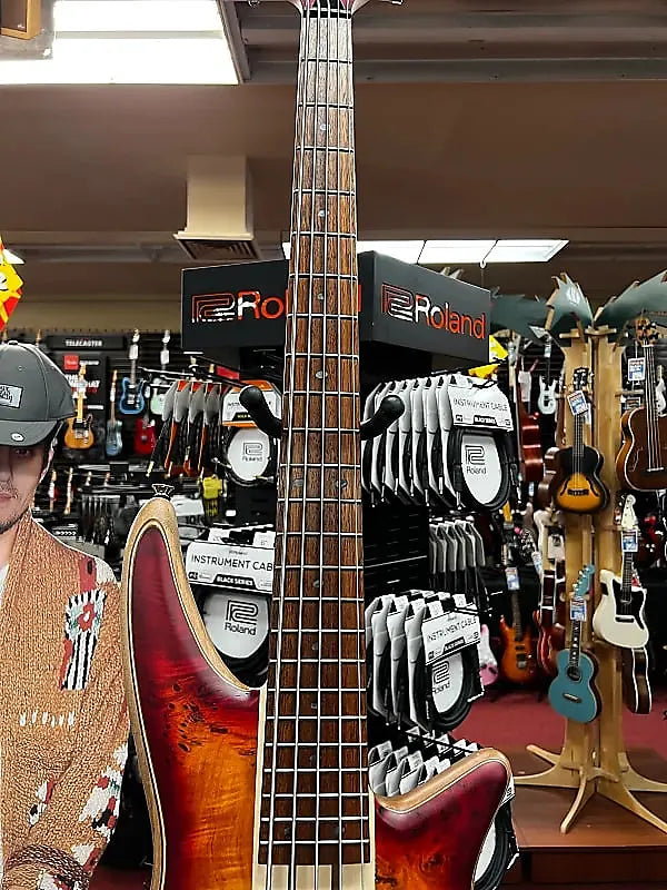 JACKSON PRO SERIES SPECTRA BASS SBP V-TRANSPARENT CHERRY BURST