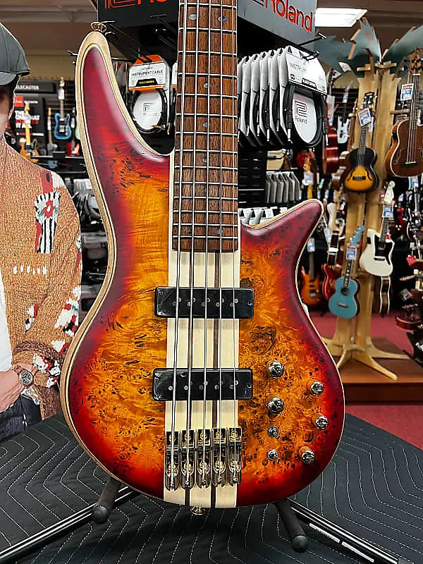 JACKSON PRO SERIES SPECTRA BASS SBP V-TRANSPARENT CHERRY BURST