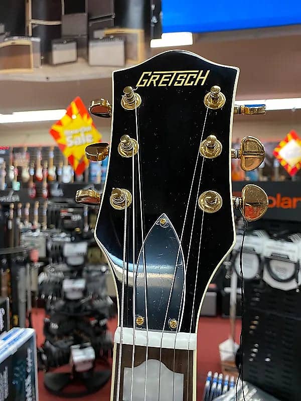 GRETSCH G2410TG STREAMLINER HOLLOW BODY SINGLE-CUT WITH BIGSBY AND GOLD HARDWARE-VILLAGE AMBER